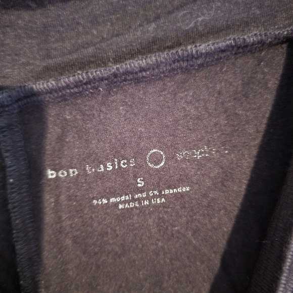 Shopbop Bop Basics Jogger Pants Size Small Black Joggers - Picture 6 of 7